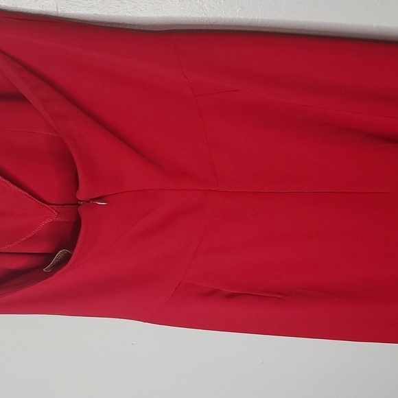 Amanda Uprichard Moonlight Red Jumpsuit - Picture 9 of 13